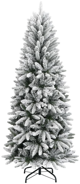 vidaXL Künstlicher Weihnachtsbaum Beschneit 240 cm PVC&PE 345192