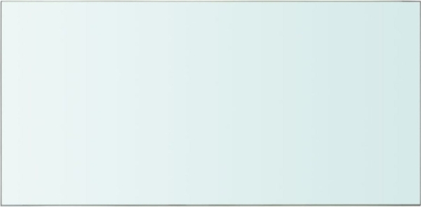 vidaXL Regalboden Glas Transparent 60x30 cm 243826