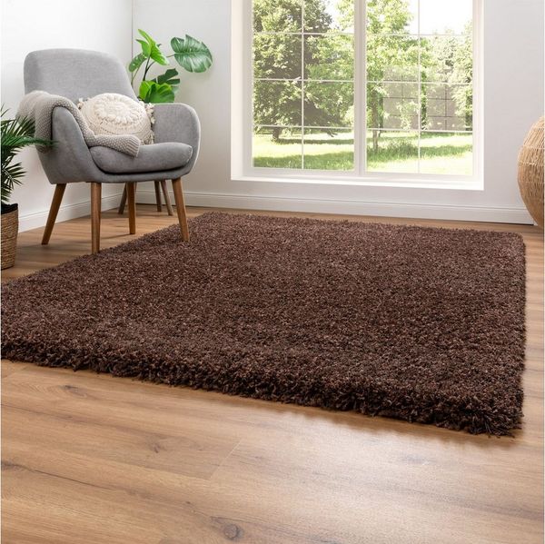 Steffensmeier Hochflor-Teppich Twilight, Rechteckig, Ragolle Hochflorteppich Shaggy Langflor