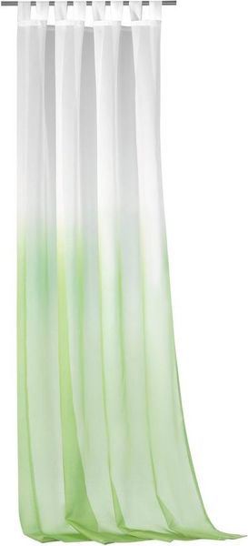 Weckbrodt Vorhang Maischa (1 St), Schlaufen, transparent, Voile, Voile, transparent mit Farbverlauf, Gardine, Store