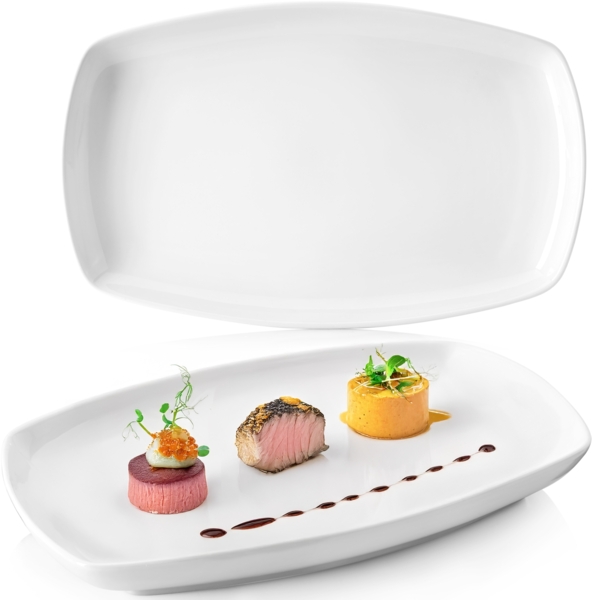 SÄNGER Servierplatten Set Bilgola 2 teilig 23 x 34 cm