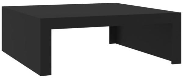 vidaXL Couchtisch Schwarz 100x100x35 cm Holzwerkstoff 808568