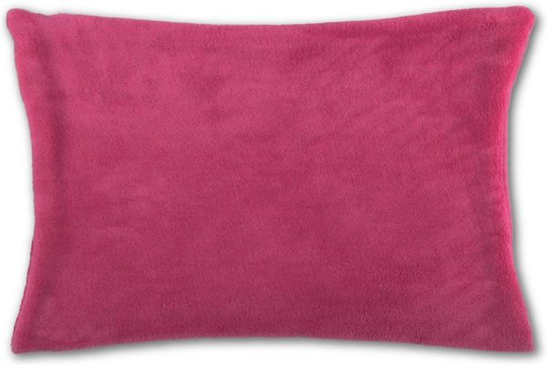 Kissenhülle Kuschel 30 x 50, Auswahl: pink - fuchsia mit Füllung
