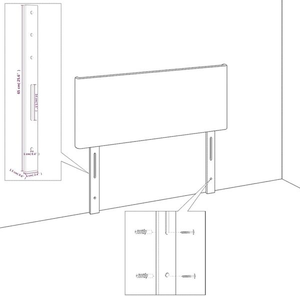 vidaXL Bettgestell ohne Matratze Dunkelblau 200x200 cm Samt 3125901 Bild 12