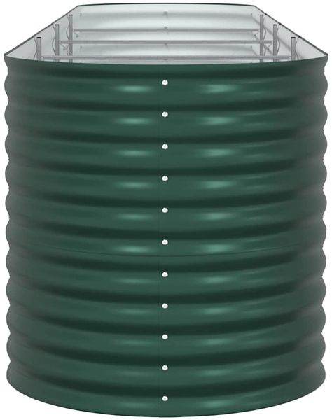 vidaXL Hochbeet Grün 400 x 80 x 81 cm Stahl 42008122 Bild 7