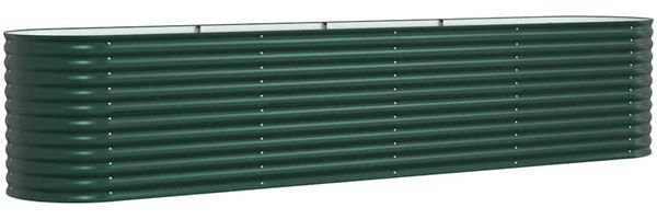 vidaXL Hochbeet Grün 400 x 80 x 81 cm Stahl 42008122 Bild 5