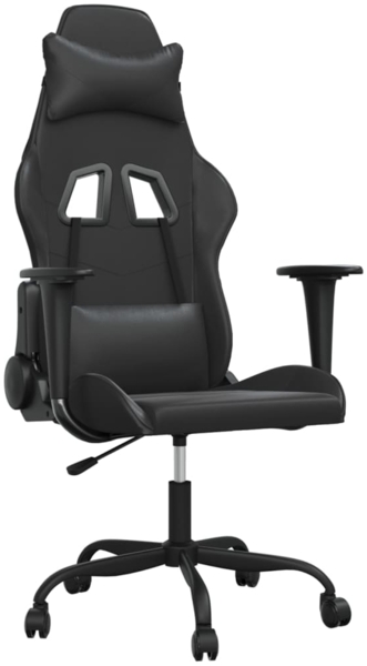 vidaXL Gaming-Stuhl Schwarz Kunstleder 3143649