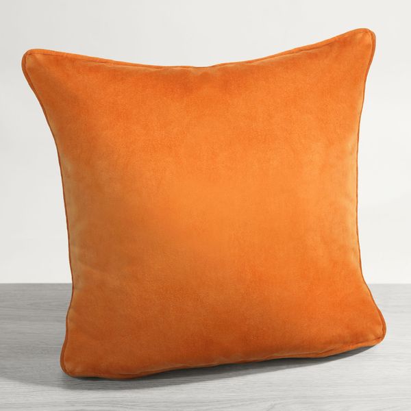 Kissen Deko orange Prentiss 48x48 Polyester kissenbezug Dekokissen