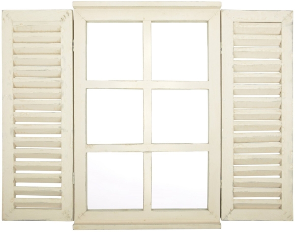 Spiegel Fenster mit Fensterläden Bild 3
