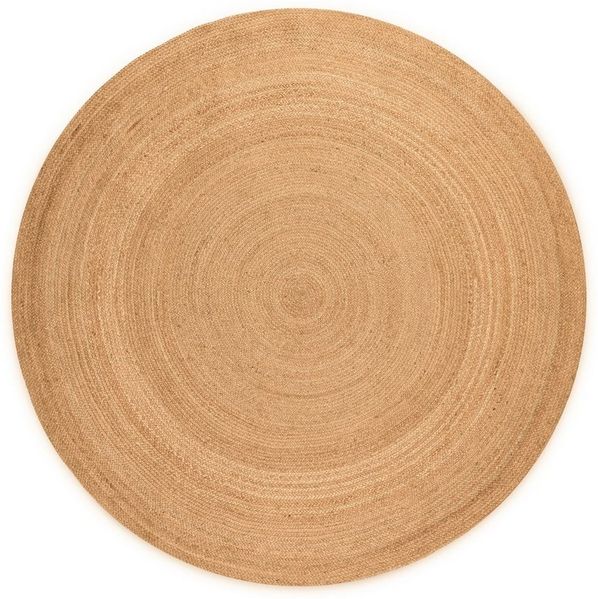 HANSE Home Teppich Rangpur Juteteppich, rund, Höhe: 10 mm, Handgewebt, Jute, Natur, Wohnzimmer, Flur, Klassisch, Boho, Skandi