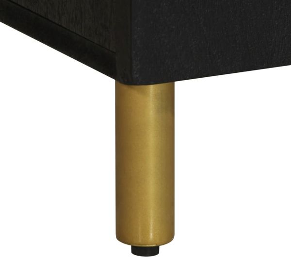 vidaXL TV-Schrank Schwarz 105x33x46 cm Holzwerkstoff 4017662 Bild 8