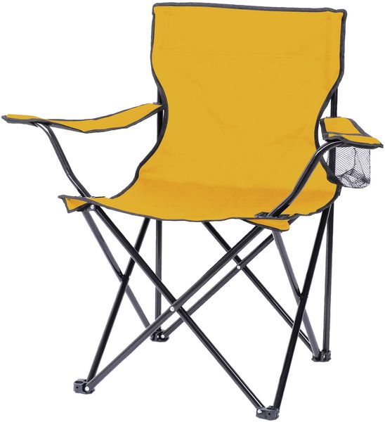 Urban Living SUNNYDAYS „LE Camping“ Sessel „MOURTARDE“ GELB 82X50XH80CM