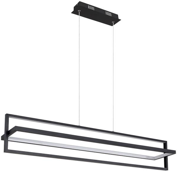 LED Hängeleuchte, Dimmbar, Nachtlicht, Fernbedienung, L 102 cm