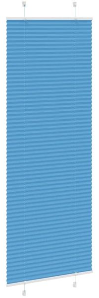vidaXL Plissee Blau 80x200 cm Stoffbreite 79,4 cm Polyester 4015207 Bild 3