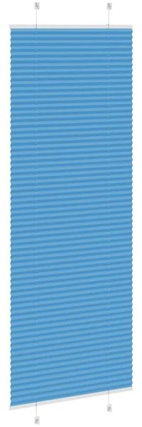 vidaXL Plissee Blau 80x200 cm Stoffbreite 79,4 cm Polyester 4015207 Bild 4