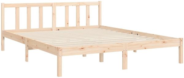 vidaXL Massivholzbett ohne Matratze 160x200 cm Kiefernholz 3193346 Bild 9