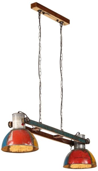 vidaXL Hängelampe Industrie-Stil 25 W Mehrfarbig 111 cm E27 344394
