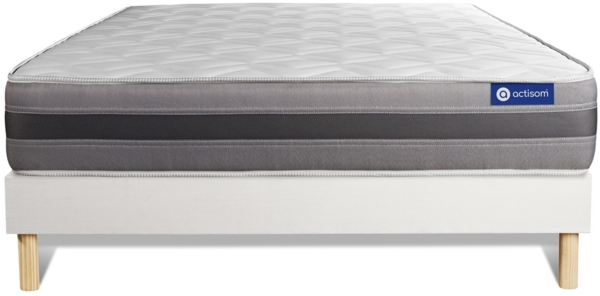 Actiflex relax Matratze 140x200 cm + Bettgestell mit Lattenrost, Härtegrad 3, Taschenfederkern und Memory-Schaum, Höhe : 24 c Bild 5
