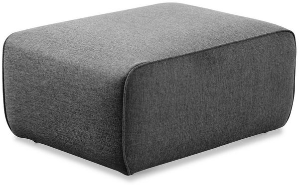 Home affaire Polsterhocker Noord 92/66 cm, mit Kedernaht, schöne Serienergänzung