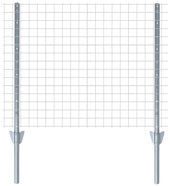 Zaunset Volierendraht Gartenzaun 1 x 25 m Drahtzaun 16 mm Zaun Komplett-Set