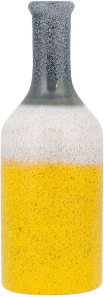 Dekovase LARNACA Steinzeug 36 cm Bunt