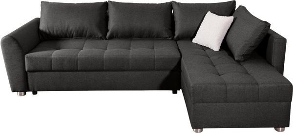 COLLECTION AB Ecksofa JANA XL-Sofa L-Form, inkl. Bettfunktion, Bettkasten und Bonnelfederkern