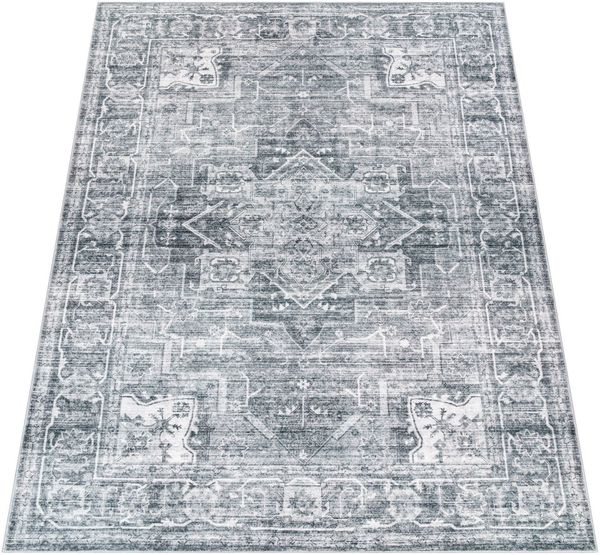 Paco Home Teppich Cambridge 461, rechteckig, Höhe: 12 mm, Kurzflor, orientalisches Muster, Vintage Design
