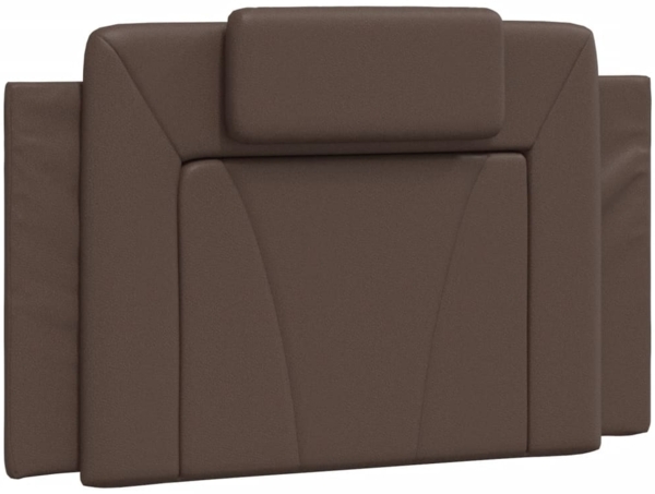 vidaXL Bett "Viana" mit Matratze Braun 90x200 cm Kunstleder 3208770 Bild 4
