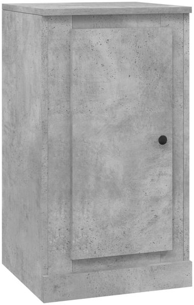 Sideboard, Kommode Betongrau 37,5x35,5x67,5 cm Holzwerkstoff