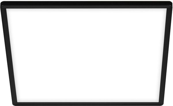 Di-Ka ultraflaches LED Panel Slim 29,3x29,3 cm schwarz mit Backlight