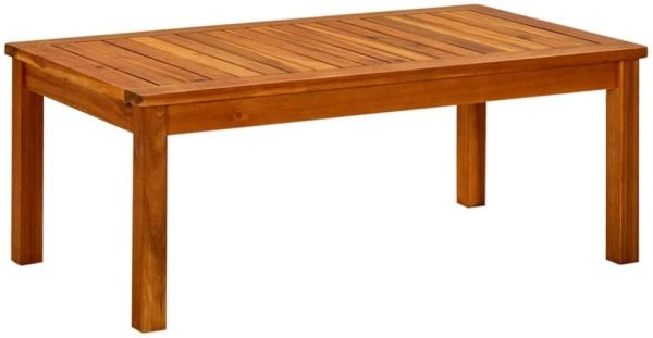 vidaXL Garten-Couchtisch 90x50x36 cm Massivholz Akazie 316400