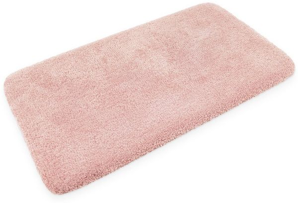OTTO home Badematte Kaarin, Höhe 30 mm, rutschhemmend beschichtet, schnell trocknend, Polyester, rechteckig, Badteppich, getuftet, flauschig, hochflor, große Farbauswahl