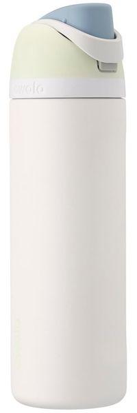 Owala FreeSip Isolierte Edelstahl Trinkflasche mit Strohhalm, 710 ml – BPA-frei, optimal für Sport, Fitness, Outdoor und Reisen, Iced Breeze