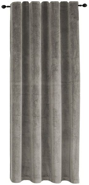 Haus und Deko Gardine Verdunkelungsvorhang Samt weich Vorhang Kräuselband blickdicht Gardine (1 St), Kräuselband, Polyester