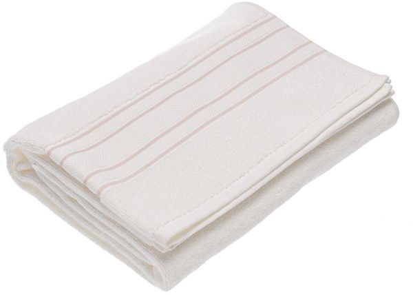Dekoria Badetuch Gunnar 70x140cm creamy white pink