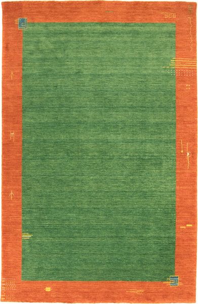 Gabbeh Teppich - Indus »Barossa« 240 x 170 cm - grün