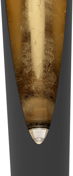 Eglo 97583 LED Tischleuchte BARBOTTO GU10 1X5W Stahl schwarz, gold Ø6cm H:39,5cm Bild 4