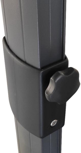 Pure Home & Garden Ampelschirm "Roma", anthrazit Bild 5