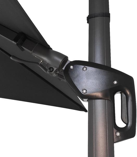 Pure Home & Garden Ampelschirm "Roma", anthrazit Bild 4