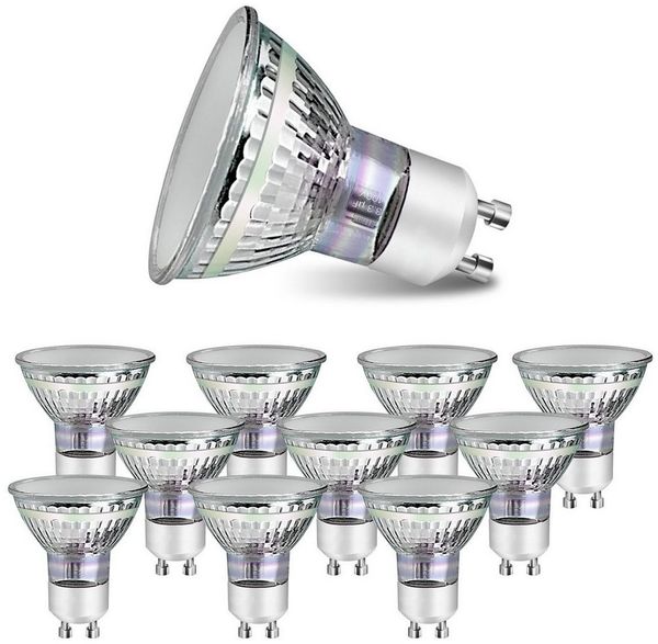 Nettlife LED-Leuchtmittel GU10 LED Warmweiss 3.5W Leuchtmittel, GU10, 10 St, Warmweiß, Abstrahlwinkel 110° Spot