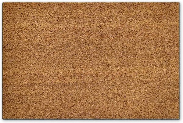 Amagohome Fußmatte Fußmatte Kokosmatte Fußabtreter Schmutzfangmatte viele Größen rutschfe, rechteckig, Höhe: 2 mm
