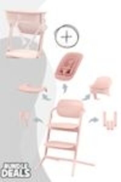 Cybex Lemo 5in1 Set Kinderhochstuhl inkl. LemoTower Pearl Pink