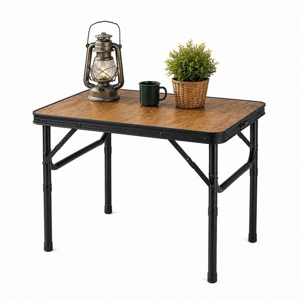 Campingtisch Outdoortisch Gartentisch klappbar Alu 60 x 45 x 26/56cm