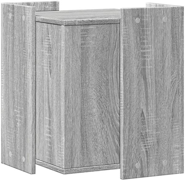 vidaXL Katzenklo Grau Sonoma 42x42x51 cm Holzwerkstoff 857747 Bild 6