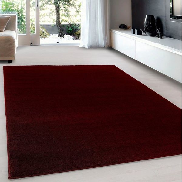 Ayyildiz Teppiche Teppich ATA, rechteckig, Höhe: 10 mm, Kurzflor, uni, große Farbauswahl, robust, auch als Läufer und in rund