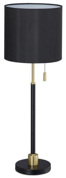 Relaxdays Tischlampe mit Zugschalter Bild 11
