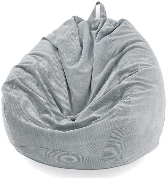 Agger Sitzsack Sitzsackstuhl für Kinder und Erwachsene, nur Bezug (Keine Füllung), für Sofa-Stofftiere