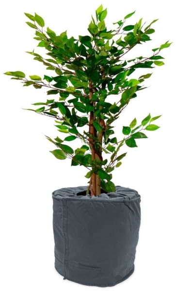 Spetebo Übertopf Thermo Topfschutz für Pflanzen - 40 x 40 cm