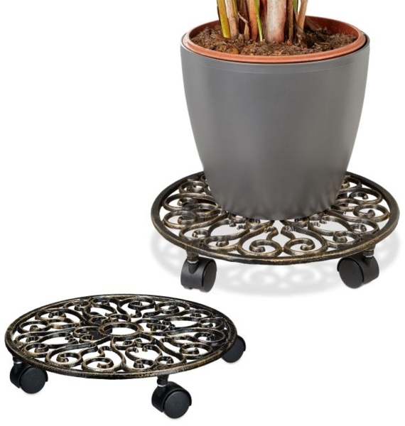 Pflanzenroller 2er Set Gusseisen 10050809_490