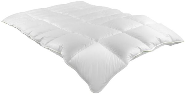 irisette GREENLINE Baumwollbettdecke Steppbett irisette® Greenline Bio Klimazone mit warmer Fußzone, Füllung: 100 % Polyester – recycelt, Bezug: hautsympathisch und biologisch, innovatives & exklusives Herstellungsverfahrung, produziert in DE